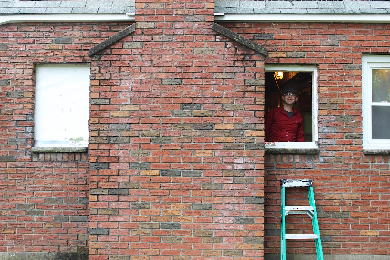 Fireplace, Brick & Windows Update!